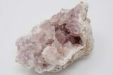 2.6" Beautiful, Pink Amethyst Geode Section - Argentina - #195391-1